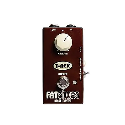 T-Rex Engineering FAT-SHUGA Reverb Guitar Effects Pedal With Overdrive/Boost ... • $191.25