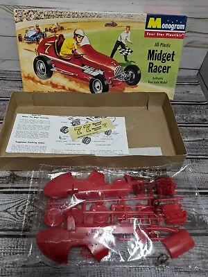 Monogram Midget Racer Racing Car Plastic Model Kit • $19.99