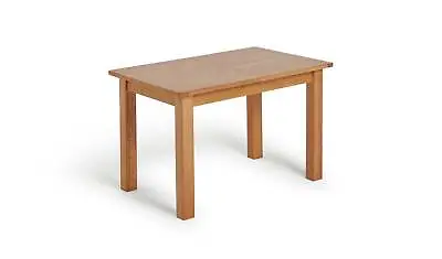 Ashwell Oak Veneer Extending 4 - 6 Seater Table • £332.99