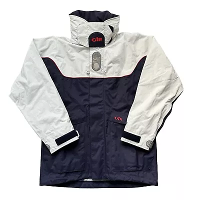 Blue Gill Cruise Jacket Sailing Reflective Hooded - Mens Small • £60