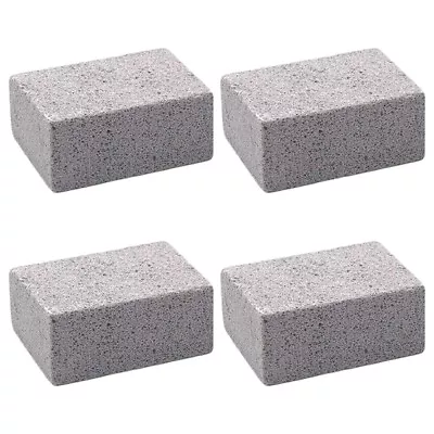 4 Pcs Grill Griddle Cleaning Brick Block Heavy Duty Grill Cleaning Stone BBQ • $26.37