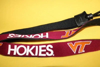 $7.45 • Buy NCAA VA TECH LANYARD * VT ID Badges Keys IPODS Small Items HOKIES  NWT