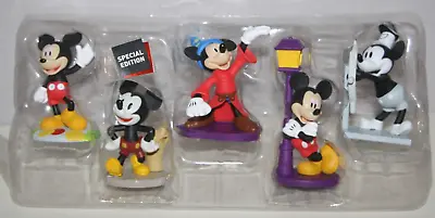 Disney MICKEY MOUSE  The True Original  5 Pc. Collectible Figure Set 90th Year • $10