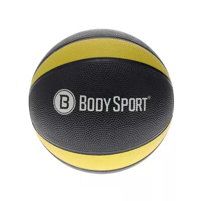 Body Sport Medicine Ball 8 Lb. 26.2-Inch Circumference Yellow/Black – • $49.99