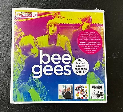 BEE GEES THE FESTIVAL ALBUMS COLLECTION 1965-67 RARE NEW SEALED 3 X CD 2013 • $129.99