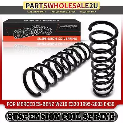 2x Front Sides Coil Springs For Mercedes-Benz W210 E320 1995-2003 E430 1998-2002 • $53.89