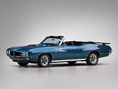 1970 Pontiac GTO Convertible L POSTER | 24 X 36 INCH | Muscle Car |  • $23.99