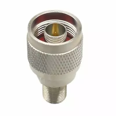 1pce N Male Plug To F TV Female Jack 75ohm RF Coaxial Adapter Connector Straight • $1.60