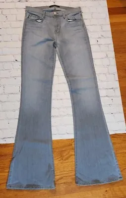 J Brand Martini Flare Jeans Pants Illusion Light Gray 31 Bell • $59.95