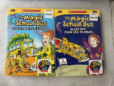 The Magic School Bus Sea To Space Fun And Games Scholastic 3 DVD Set NEW SEALED • $32.40