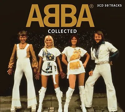 Abba Collected 3 CD 50 Classic Tracks Waterloo Mamma Mia • £24.49