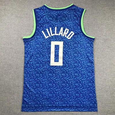 6 Color Adult Basketball Damian Lillard Basketball Jersey Milwaukee Bucks S-2XL • $19.99