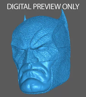 Batman Noel 1:12 Scale Custom Unpainted Head 6  Action Figure • $9.90