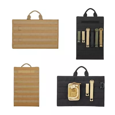 £15.88 • Buy Tactical Molle Board Backpack Insert Plate Hanging Extension Tools Storage Panel