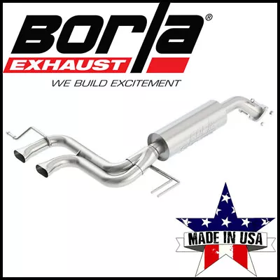 $617.99 • Buy Borla S-Type Axle-Back Exhaust System Fits 2012-2018 Hyundai Veloster 1.6L