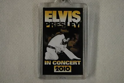 Elvis Presley In Concert 2010 European Tour Keyring Keychain New Official Rare • $3.69