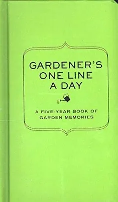 £10.94 • Buy Gardener's One Line A Day - 9781452119533