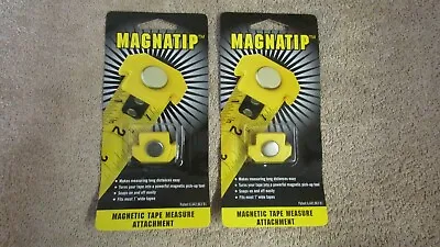 2 Magnatip Magnetic Tape Measure Attachments - For 1  Wide - New!!!!!!!!! • $4.98