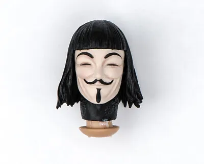 Head Sculpt For DS TOYS DS2304 V For Vendetta 1/12th Scale Figure • $21.99