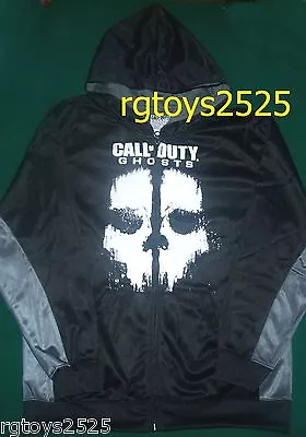 Call Of Duty GHOSTS Hoodie Jacket Size 8 M 10-12 L 14-16 XL 18 Sweatshirt Child • £39.58