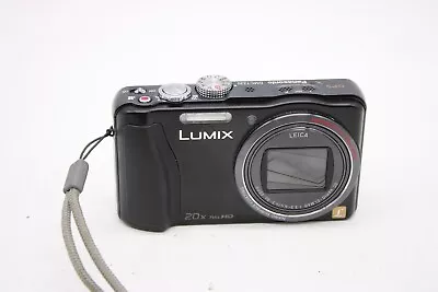 V Panasonic Lumix DMC-TZ30 Digital Camera & 16GB SD Card WORKING • £10.50