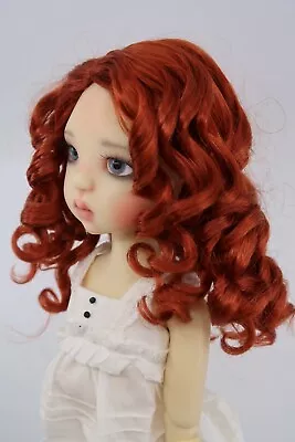 New ISLA Wig CARROT Size 8-9 SD BJD Shown On Kaye Wiggs Mei Mei AP340SM130 • $26