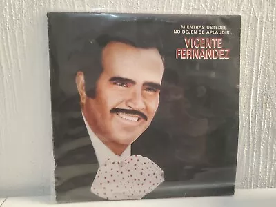 $13.99 • Buy Vicente Fernandez Mientras Ustedes No Dejen De Aplaudir Lp Vinyl Cbs 