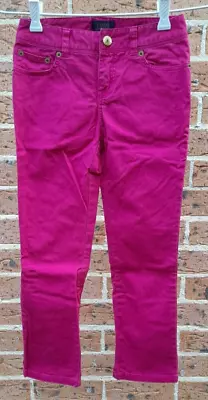 Girls Size 7 POLO RALPH LAUREN DESIGNER Pink Pants. VGC • $20