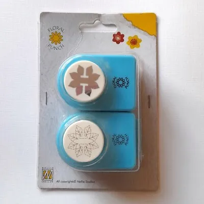 Nellie Snellen Medium Punch & Emboss Punches - Ribbon Flower New • £8.99