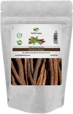 African Licorice Sticks - 1 Lb - 100% Pure Licorice Sticks By HalalEveryDay • £28.10