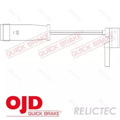 Brake Pad Wear Sensor Indicator Wire MB Maybach:W212W204S212W211S211S204 • £9.15