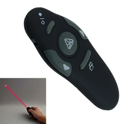 £9.59 • Buy 2.4GHz Wireless Laser RF Pointer USB Remote Control PPT PowerPoint Presenter BT