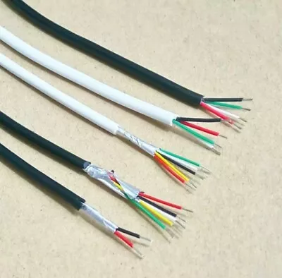 28 AWG 4 Core Wire DC Electrical Cable Cord For USB Fan LED (No Shielding) • $6.15