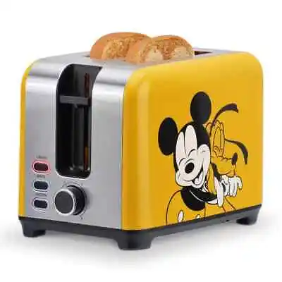 Disney Mickey Mouse And Pluto Bread Begal Toaster 2023 • $69.95