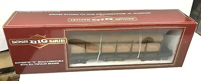 Bachmann Big Haulers Trains Flatcar W/ Logs G Scale #98470 New In Box Free Ship • $69.99