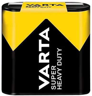 5x VARTA Superlife 45 V Zinc - Carbon Flat Battery 3R12 Super Heavy Duty Bulk • $8.28