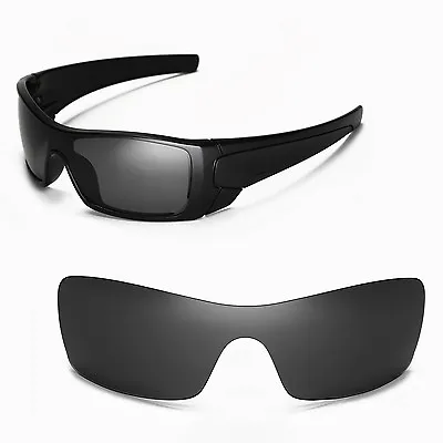 New Walleva Black Replacement Lenses For Oakley Batwolf Sunglasses • $11.89