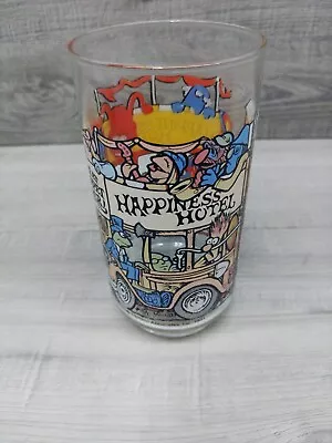 MCDONALD'S 1981 VINTAGE The Great Muppet Caper Happiness Hotel Drinking Glass • $6.99