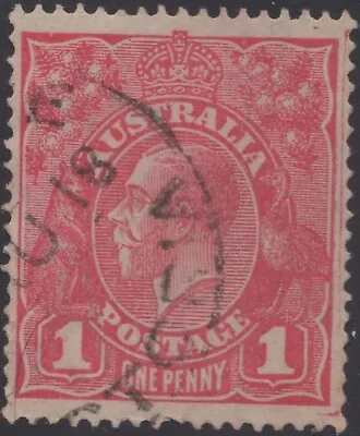 Australia KGV 1d Red SW IV/48 Used -2- • $4.99