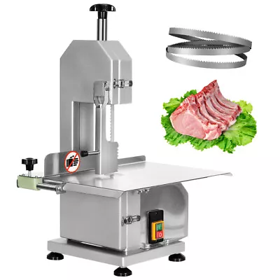 Commercial Electric Bone Saw Machine 750W Countertop Frozen Meat Cutting Machine • $449.99