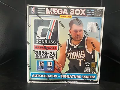 2023 Panini Donruss Basketball Factory Sealed Mega Box 10 Pack Box • $45.99