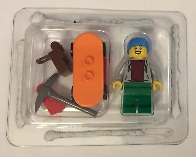 £5.95 • Buy LEGO Skateboarder Plus SKATEBOARD Minifigure & EXTRAS DK EXCLUSIVE NEW UK Seller