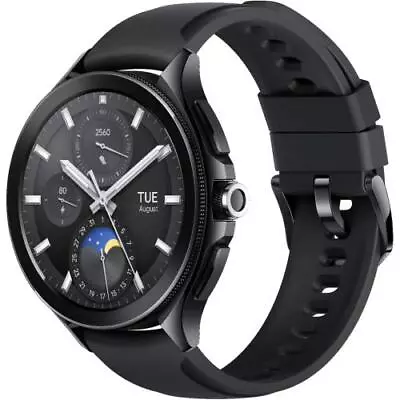 Xiaomi Watch 2 Pro - Black Stainless Steel With Black Fluororubber Strap Powered • $400.02
