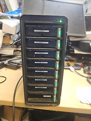 £395.99 • Buy Drobo B800FS 8 Bay Array NAS With 8 X 2TB WD RED HDD - Missing  The Cover.