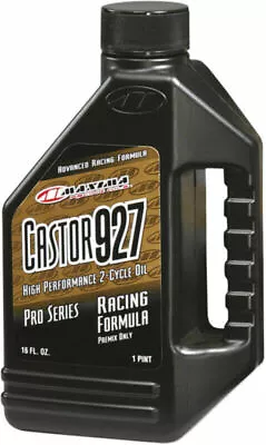 Maxima Racing Oil Castor 927 2-Stroke Motorcycle ATV Premix Oil (1 Pint) 23916 • $20.82