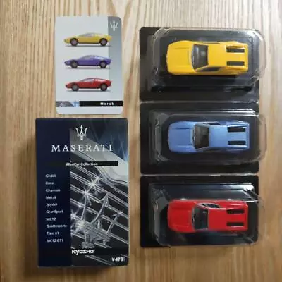 Kyosho 1/64 Maserati Merak 3-car Set • $73.87