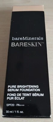 £19.95 • Buy BareMinerals BareSkin Pure Brightening Serum Foundation - Bare Shell 02 - New!