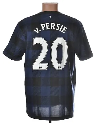 Manchester United 2013/2014 Awayfootball Shirt Jersey Nike L #20 Van Persie • $74.99