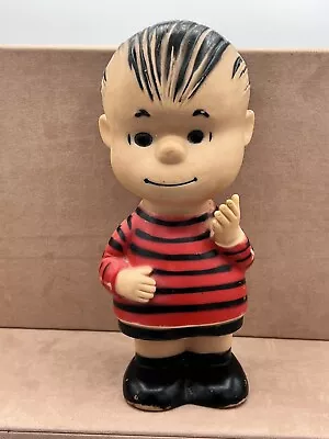 Peanuts United Feature Syndicate 7  Peanuts Linus Squeak Doll Vintage 1950’s • $87.95