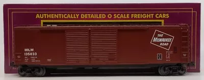 MTH 20-93691 O Gauge Milwaukee Road 50' PS-1 Double Door Boxcar #135033 NIB • $62.03